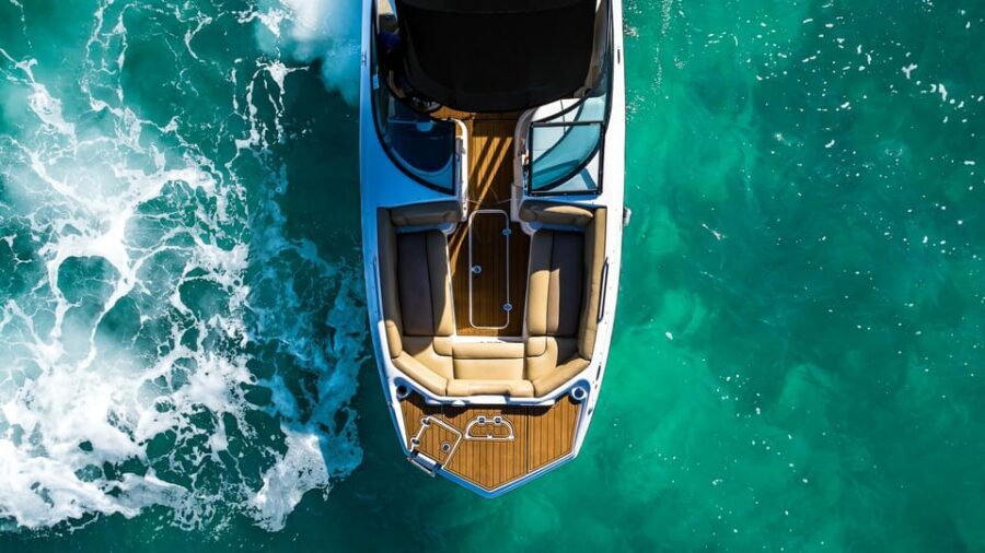 Miami's Unique Private Boat Tour: Discover & Enjoy Your Way - Downtown Miami skyline and Brickell from Biscayne Bay